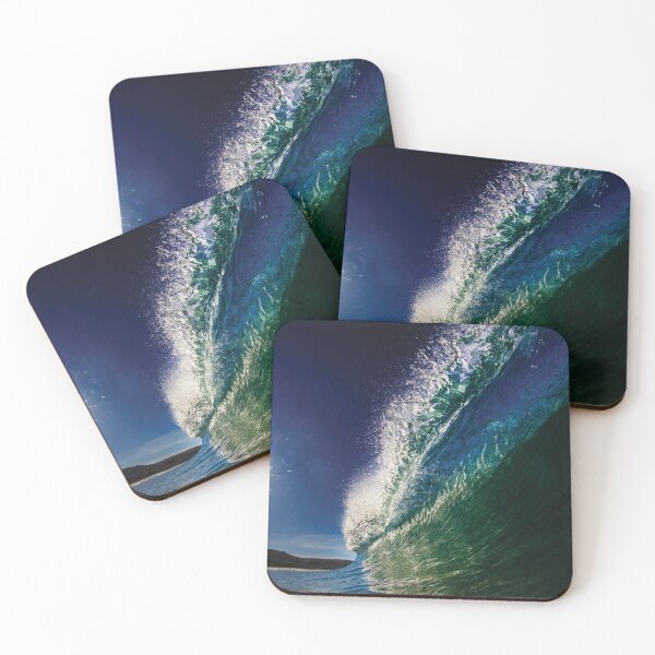Item preview, Blue wave, blue sky designed and sold by Cornish Seascapes.