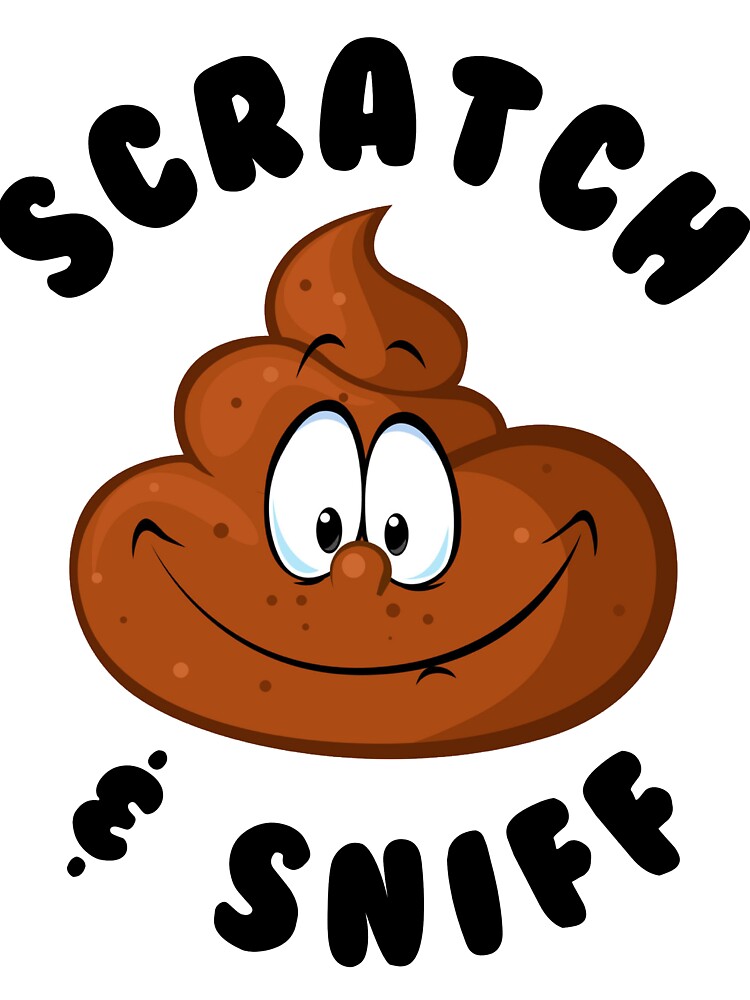 Funny Poo Emoji Scratch & Sniff
