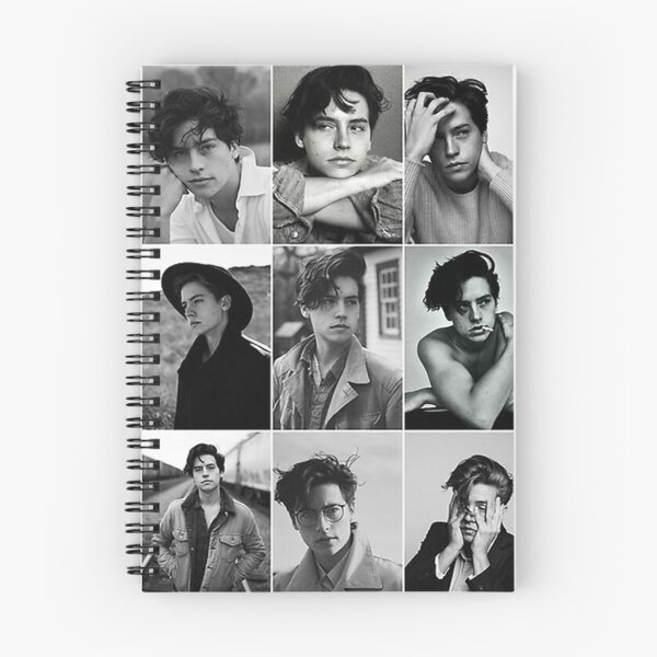 Aperçu de l'œuvre affiche noir et blanc de cole sprouse créée et vendue par bazilebetty.