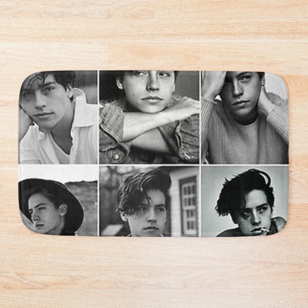 Item preview, cole sprouse black and white poster designed and sold by bazilebetty.