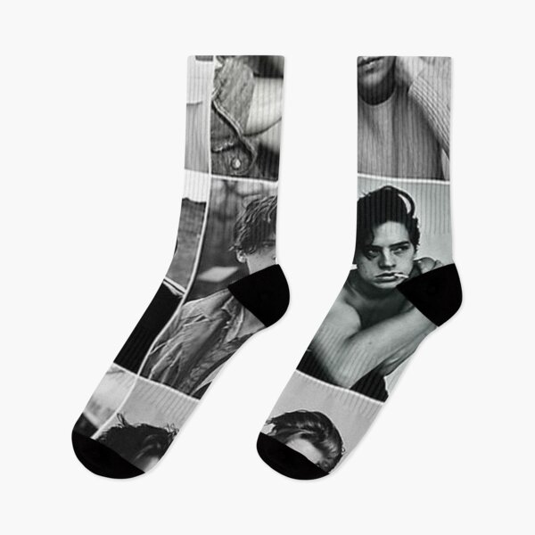 Item preview, cole sprouse black and white poster designed and sold by bazilebetty.