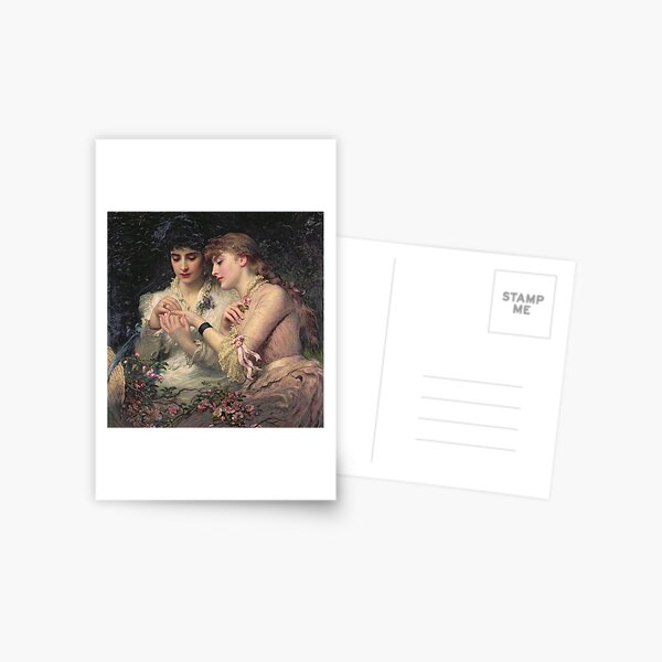 A Thorn Amidst the Roses by James Sant Postcard