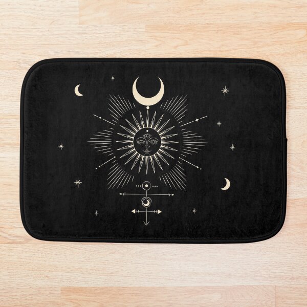 Tarot • Sun & Moon Bath Mat