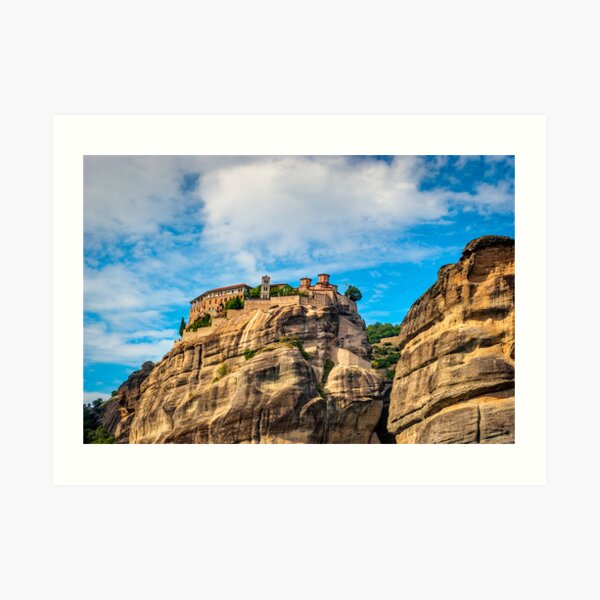 Grand Meteora Monastery, founded in the 1300's AD Art Print