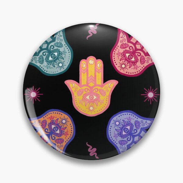 Item preview, Hamsa Hands Multicolor Collection designed and sold by Bloomandflo.