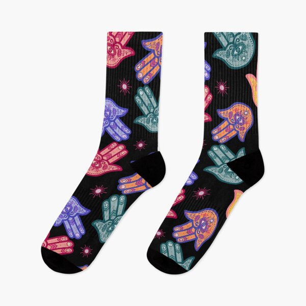 Item preview, Hamsa Hands Multicolor Collection designed and sold by Bloomandflo.
