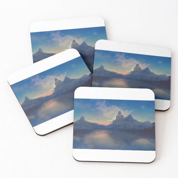Item preview, Cloudy Lake Sunset designed and sold by TurtleduckDes.