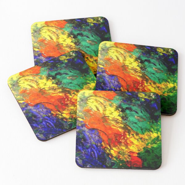 Item preview, Abstract Picture Of an Acrylic Art Painting in 250 spot colours designed and sold by carlarmes.