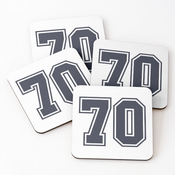 Item preview, 70 Sports Number Seventy designed and sold by HelloFromAja.