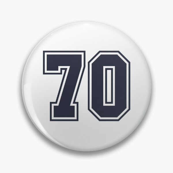 Item preview, 70 Sports Number Seventy designed and sold by HelloFromAja.