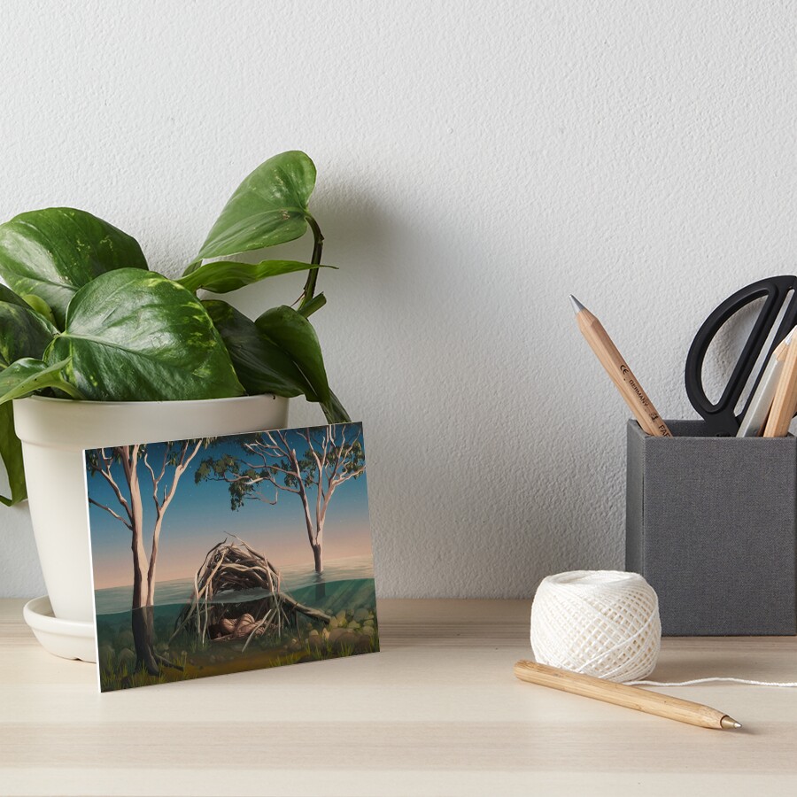 Item preview, Art Board Print designed and sold by 48Tuesdays.