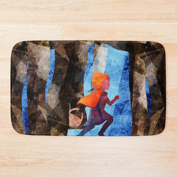 Item preview, red riding hood in the forest designed and sold by studioMoSa.
