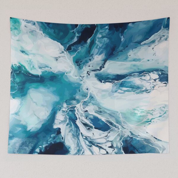 Item preview, Blue Abstract Digital Art - Abstract Vectorart. designed and sold by carlarmes.