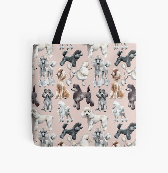 Poodle 2025 tote bag