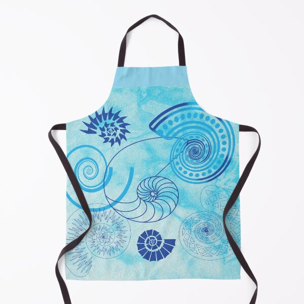 Item preview, Blue Spiral shells designed and sold by FerretSteph.