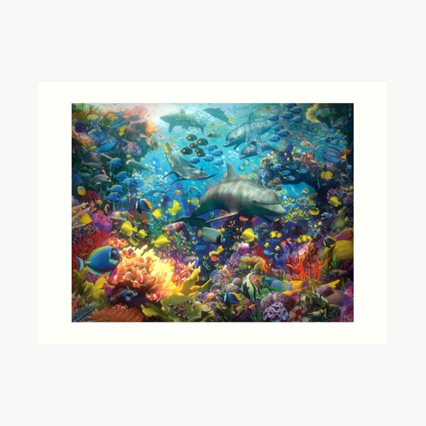 The Red Sea Art Print
