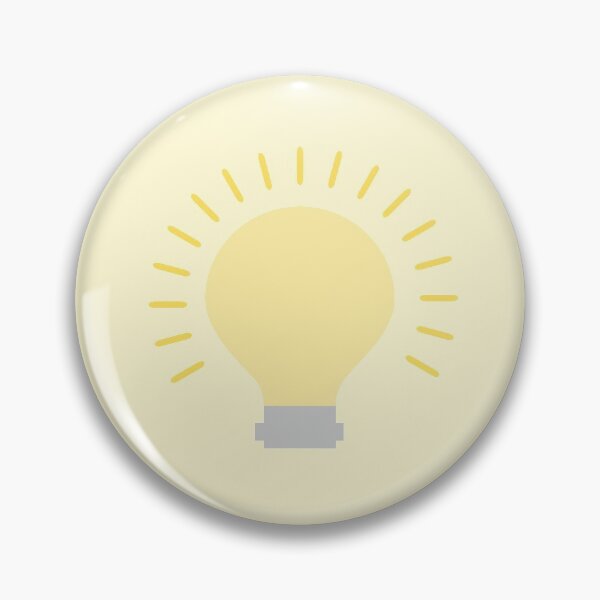 Item preview, Yellow Light Bulb on Cream designed and sold by tabbygun.