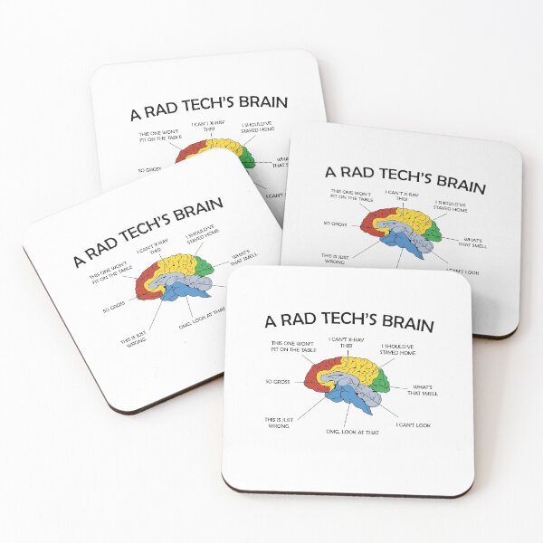 Item preview, What Goes On In The Mind Of A Radiology Tech designed and sold by GriffsGraphix.