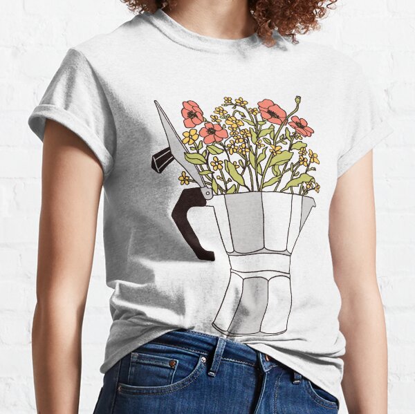 Moka Flowers Classic T-Shirt