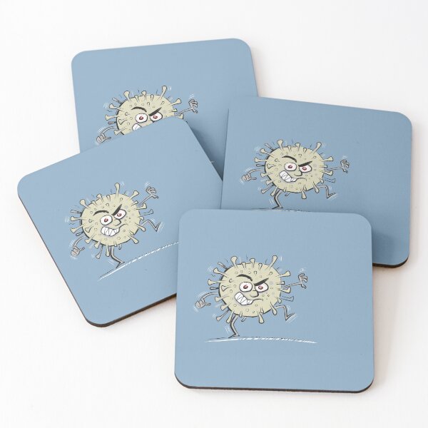 Item preview, Nasty grey virus on the move! designed and sold by Dani Vittz.