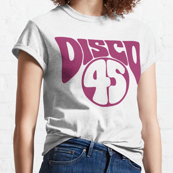 Retro 1970s Pop Music Disco 45 Classic T-Shirt