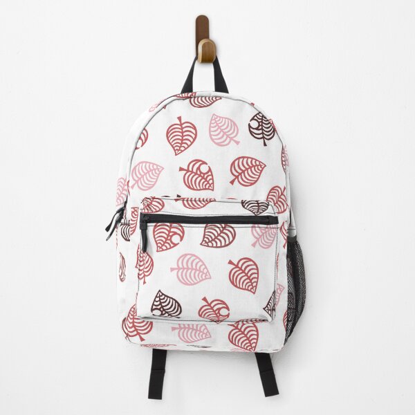 Item preview, Nook Leaf Aloha Logo - Red and Pink on White designed and sold by TheMajesticGoat.