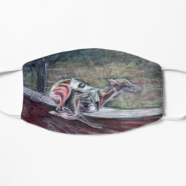 Greyhound Number Three Flat Mask