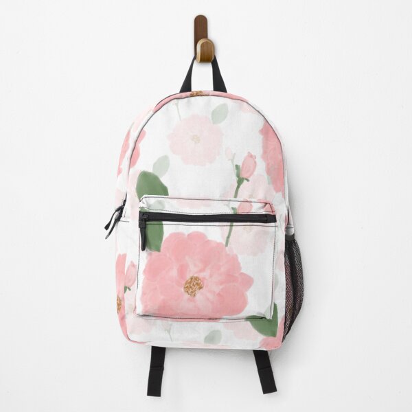 Artikelvorschau, Peach Pink Roses Aquarellfarbe Girly Design entworfen und verkauft von InovArtS.