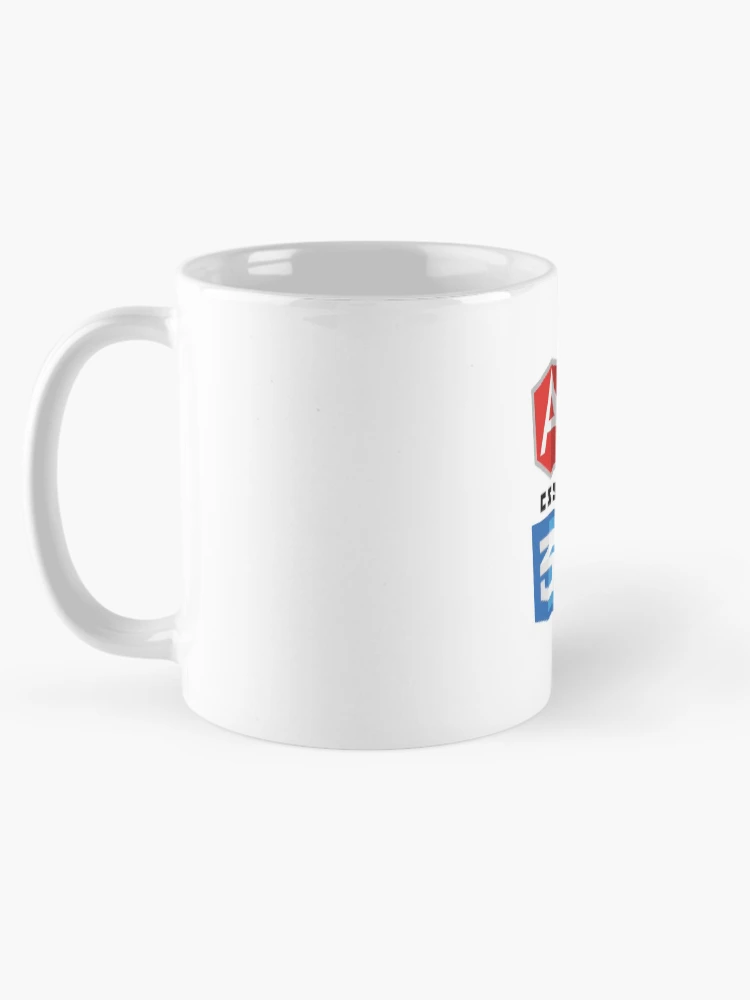 Thumbnail 5 von 6, Kaffeebecher, Webprogrammierung eckiges HTML5 CSS3 Javascript Logo designt und verkauft von developerfriday.
