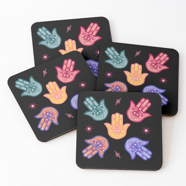 Item preview, Hamsa Hands Multicolor Collection designed and sold by Bloomandflo.