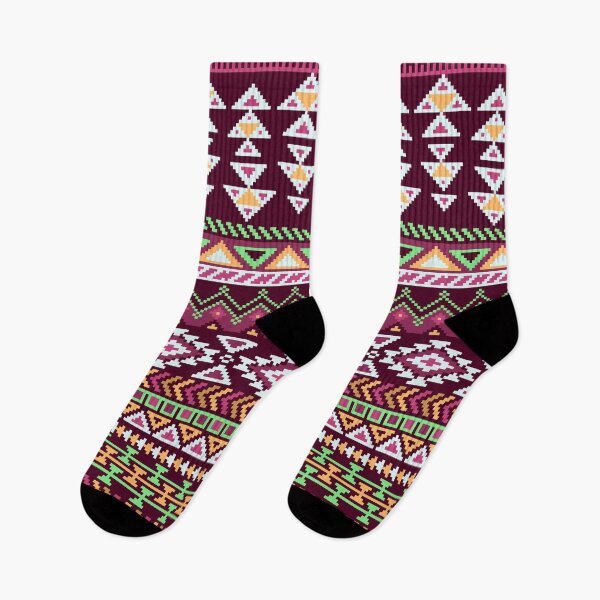 Item preview, Mayan Aztec Indian Tribal Ethnic Pattern designed and sold by Vector Scout Lab.