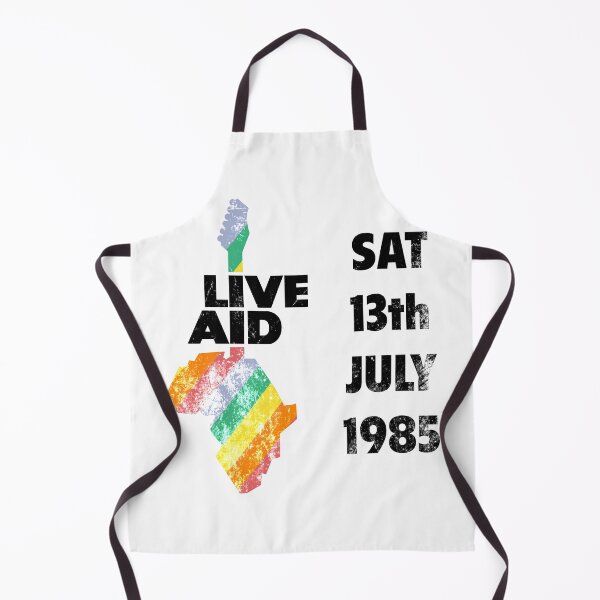 Item preview, Live Aid 1985 24x36 test black and colors designed and sold by Andrea Gatti Art.