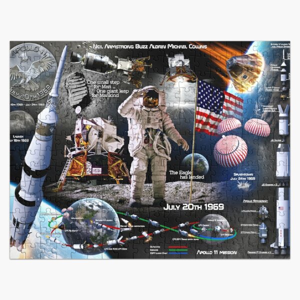 Apollo 11 Jigsaw Puzzle for Sale by David Penfound