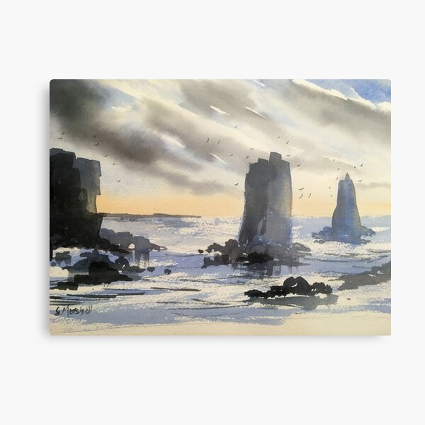 Seascape 1 Metal Print