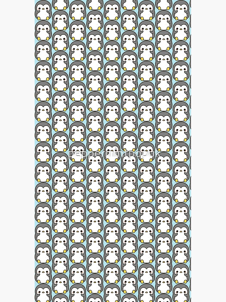 Shy penguin by peppermintpopuk