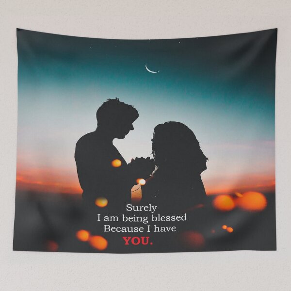 Aperçu de l'œuvre Édition Blessed Love Quotes créée et vendue par AnimyStr.