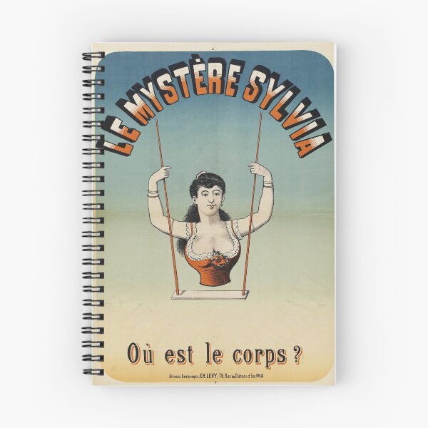 Item preview, Vintage french poster - Le Mystère Sylvia - advert poster designed and sold by DejaVuStudio.