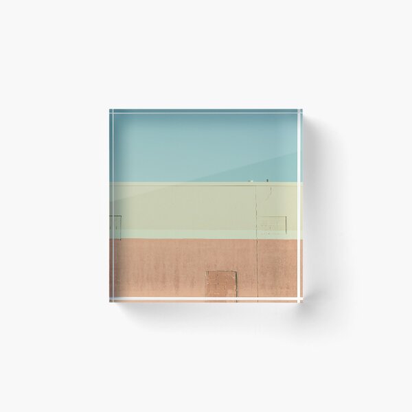 Item preview, Colorful Pastel Pink Orange Beige Outside Wall Photo Art designed and sold by simplysharon.