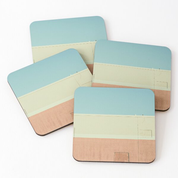 Item preview, Colorful Pastel Pink Orange Beige Outside Wall Photo Art designed and sold by simplysharon.