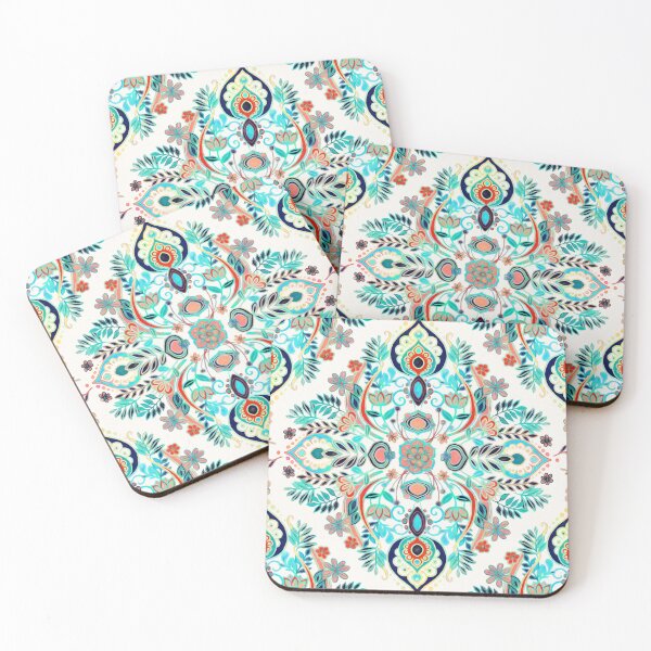 Item preview, Modern Folk in Jewel Colors designed and sold by micklyn.
