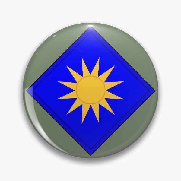 Item preview, 40th Infantry "Sunburst Division" (United States Army) designed and sold by wordwidesymbols.