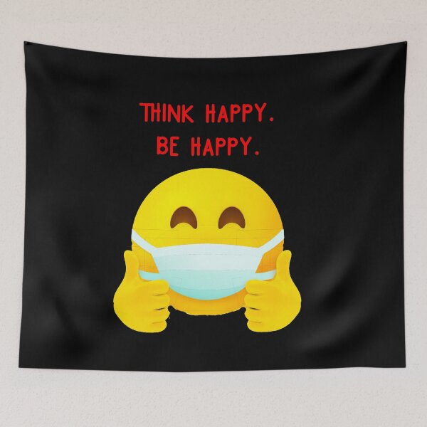 Item preview, Think happiness - be happy - even in times of Corona designed and sold by ThommyBLN.