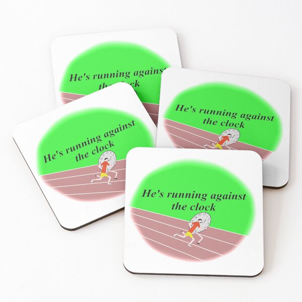 Item preview, sport phrase He's running against the clock designed and sold by 6059.