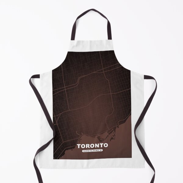 Aperçu de l'œuvre Toronto (Canada) - City Map créée et vendue par BoKev.