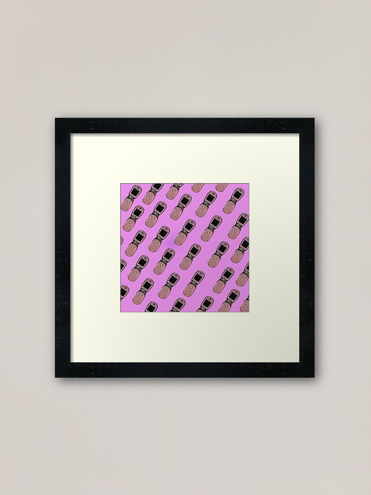 Wall Decor, Purple Chanel Purple Frame