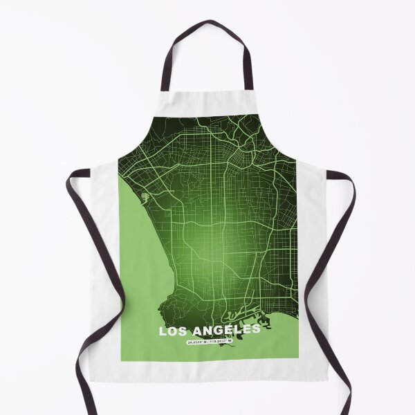 Aperçu de l'œuvre Los Angeles (USA) - City Map créée et vendue par BoKev.