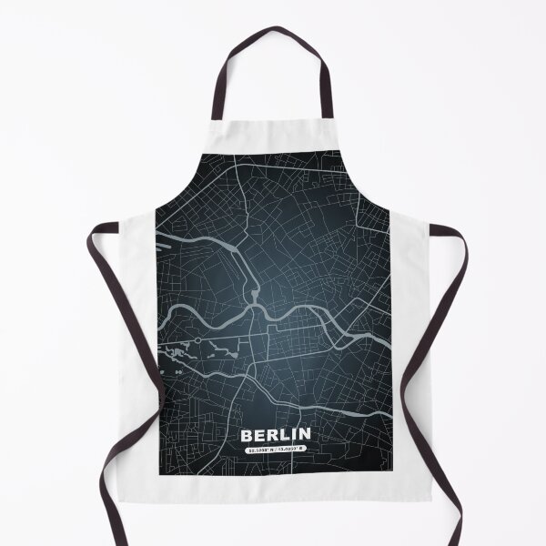 Aperçu de l'œuvre Berlin (Germany) - City Map créée et vendue par BoKev.