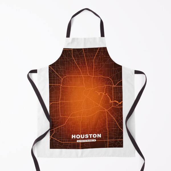 Item preview, Houston (USA) - City Map designed and sold by BoKev.