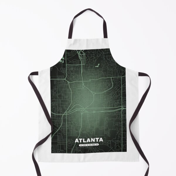 Aperçu de l'œuvre Atlanta (USA) - City Map créée et vendue par BoKev.