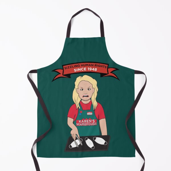 Item preview, Karen's Warehouse Apron (Green) designed and sold by KarensWarehouse.